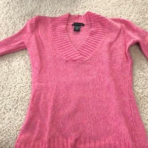 XS New York and co bright pink sweater